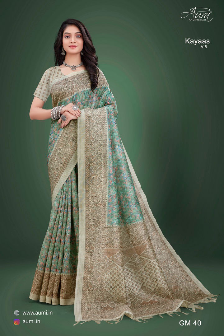 Aura Kayaas V 5 Fancy Ethnic Wear Wholesale Designer Sarees